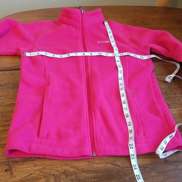 Columbia Girls Fleece Jacket Large - Picture 10 of 10